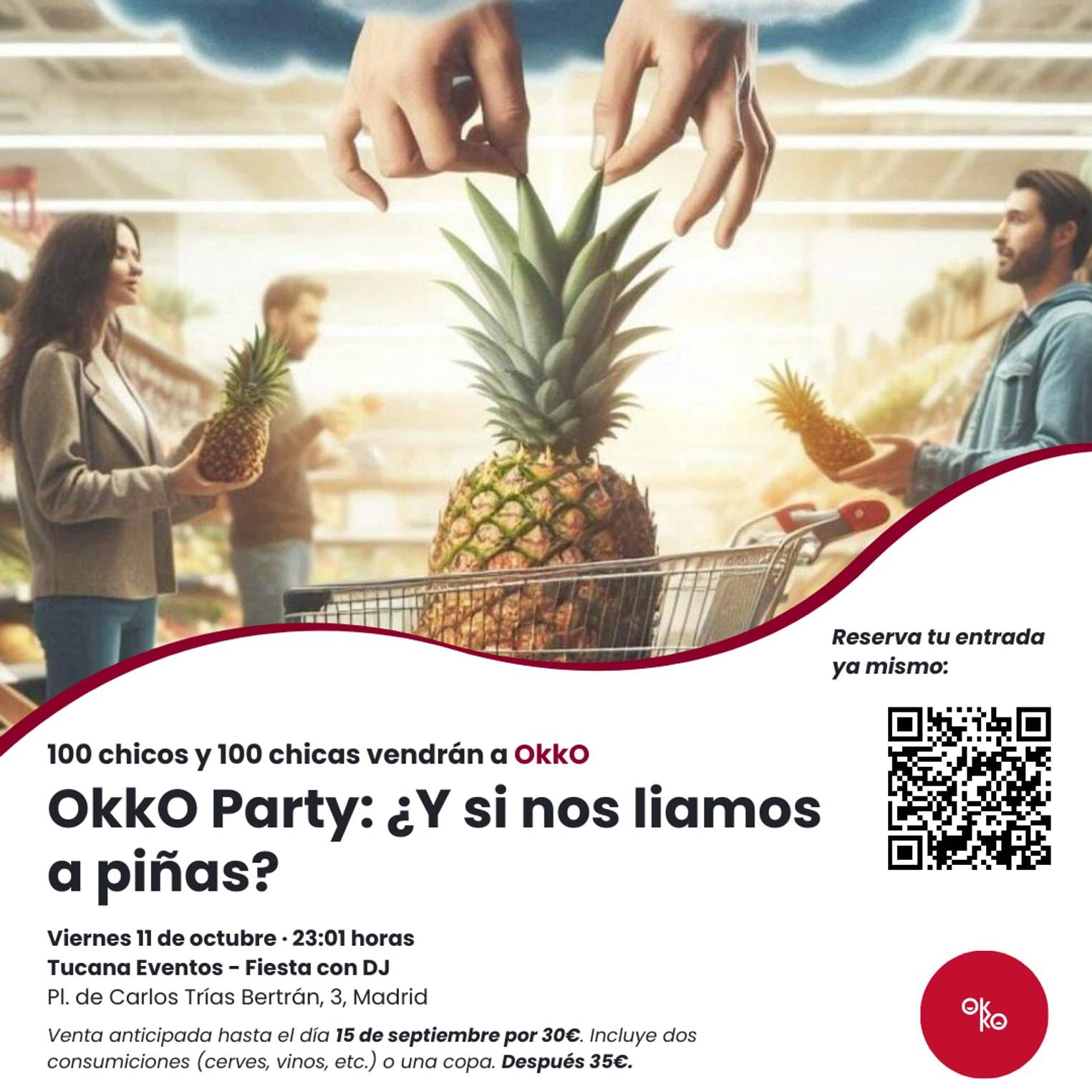 OkkO Party: ¿Y si nos liamos a piñas? 🍍🛒