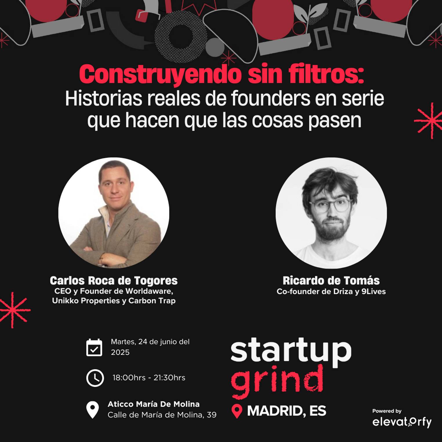 Construyendo sin filtros: Historias reales de founders en serie que hacen que las cosas pasen 🚀