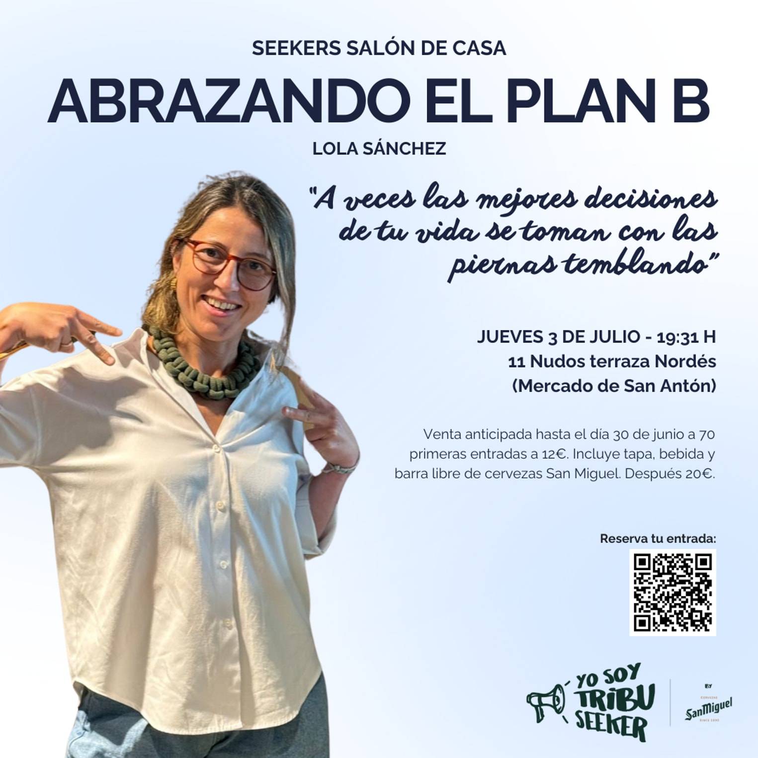 Salón de Casa con Lola Sánchez de Abrazando el plan B