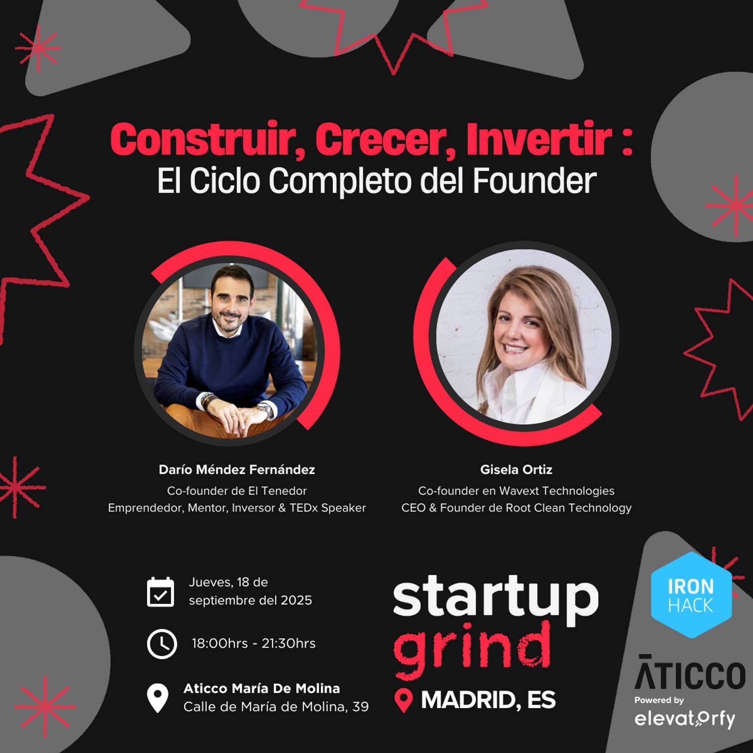 Construir, Crecer, Invertir : El Ciclo Completo del Founder