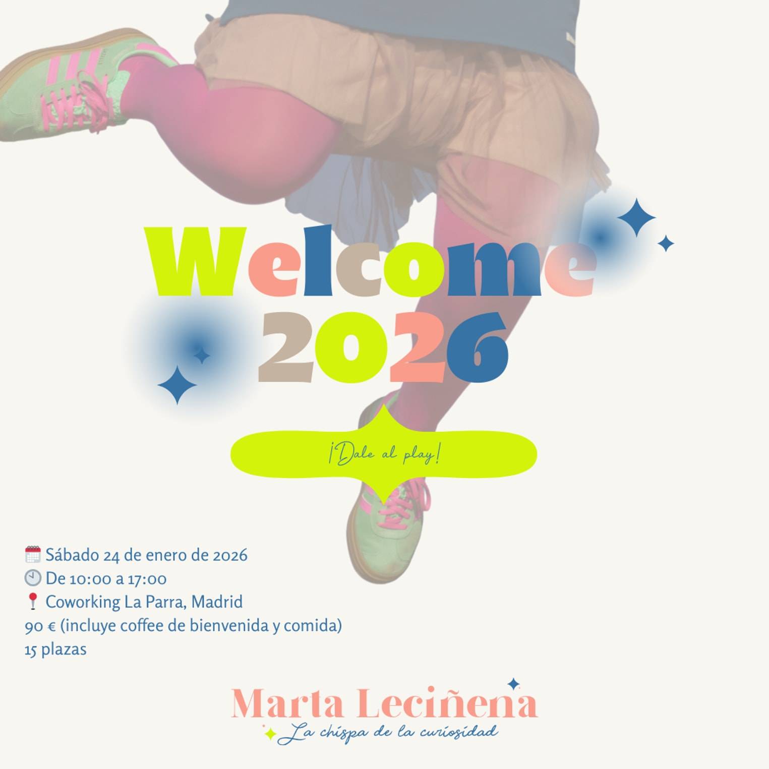 WELCOME 2026. Dale al play. 