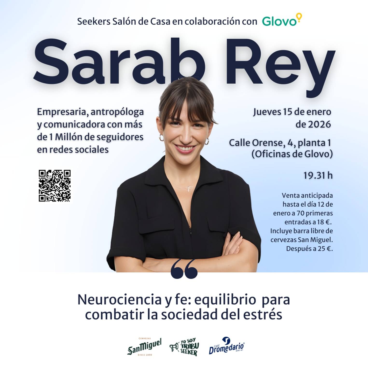Salón de casa con Sarab Rey