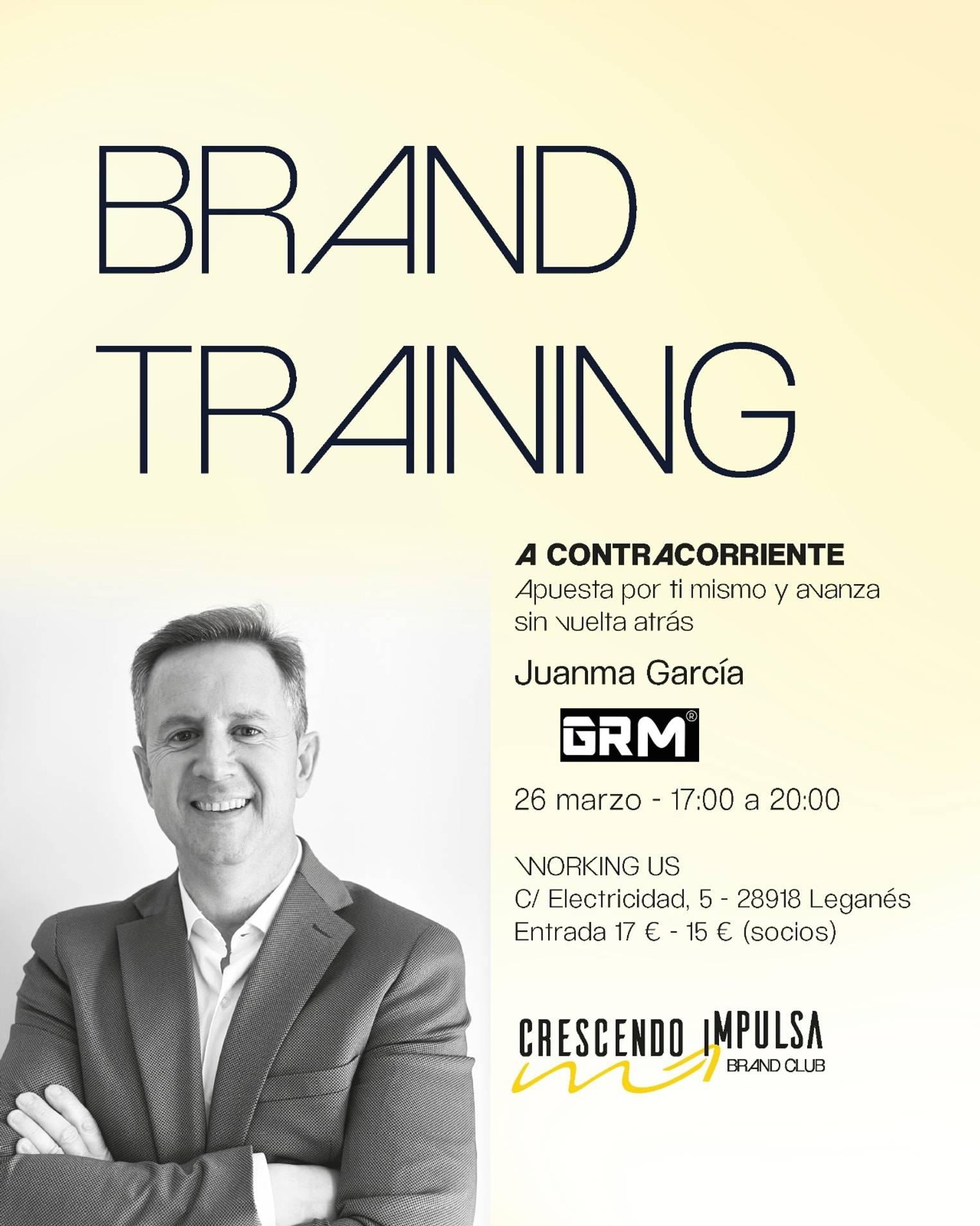 BRAND TRAINING: A CONTRACORRIENTE. 