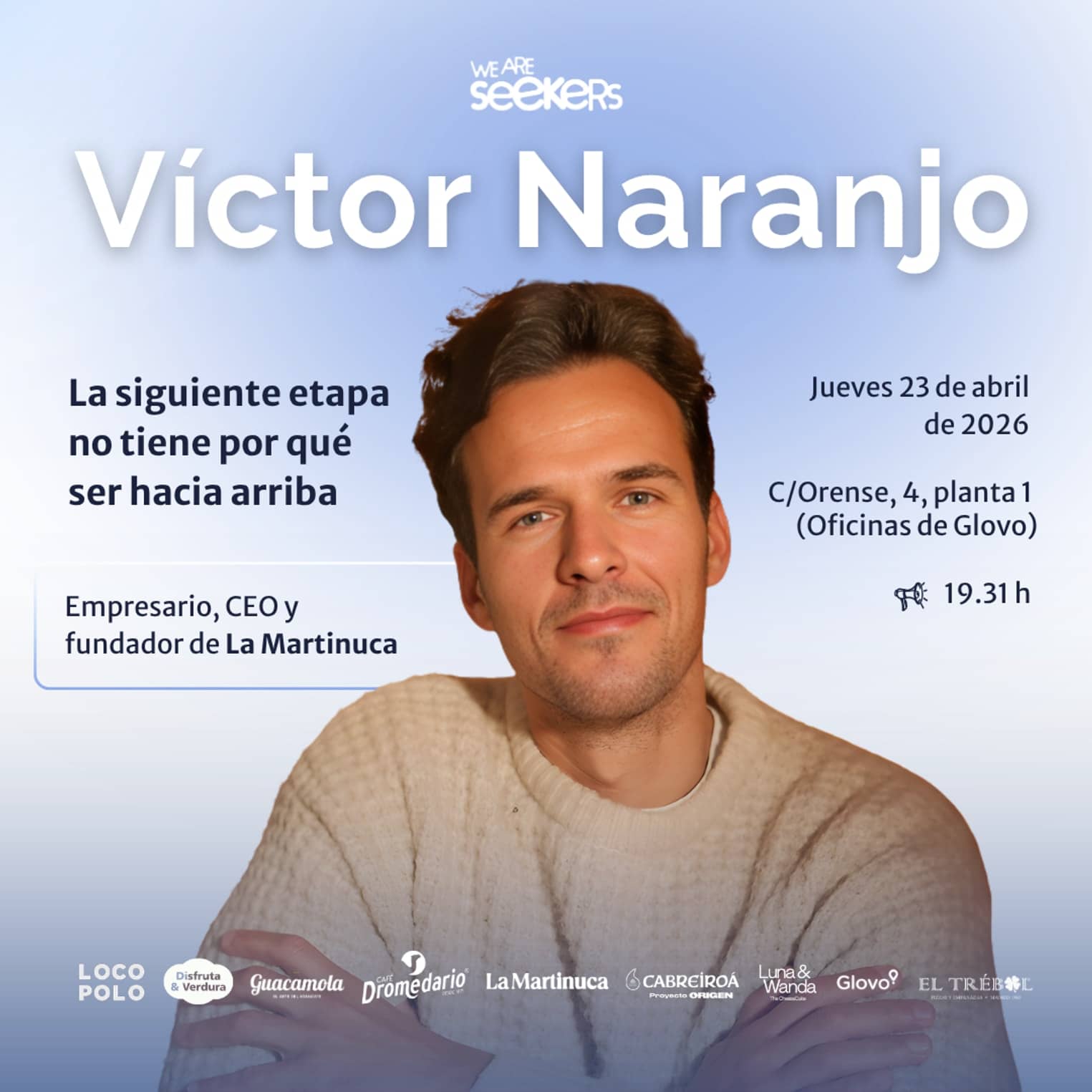 Salón de Casa con Víctor Naranjo, fundador y CEO de La Martinuca