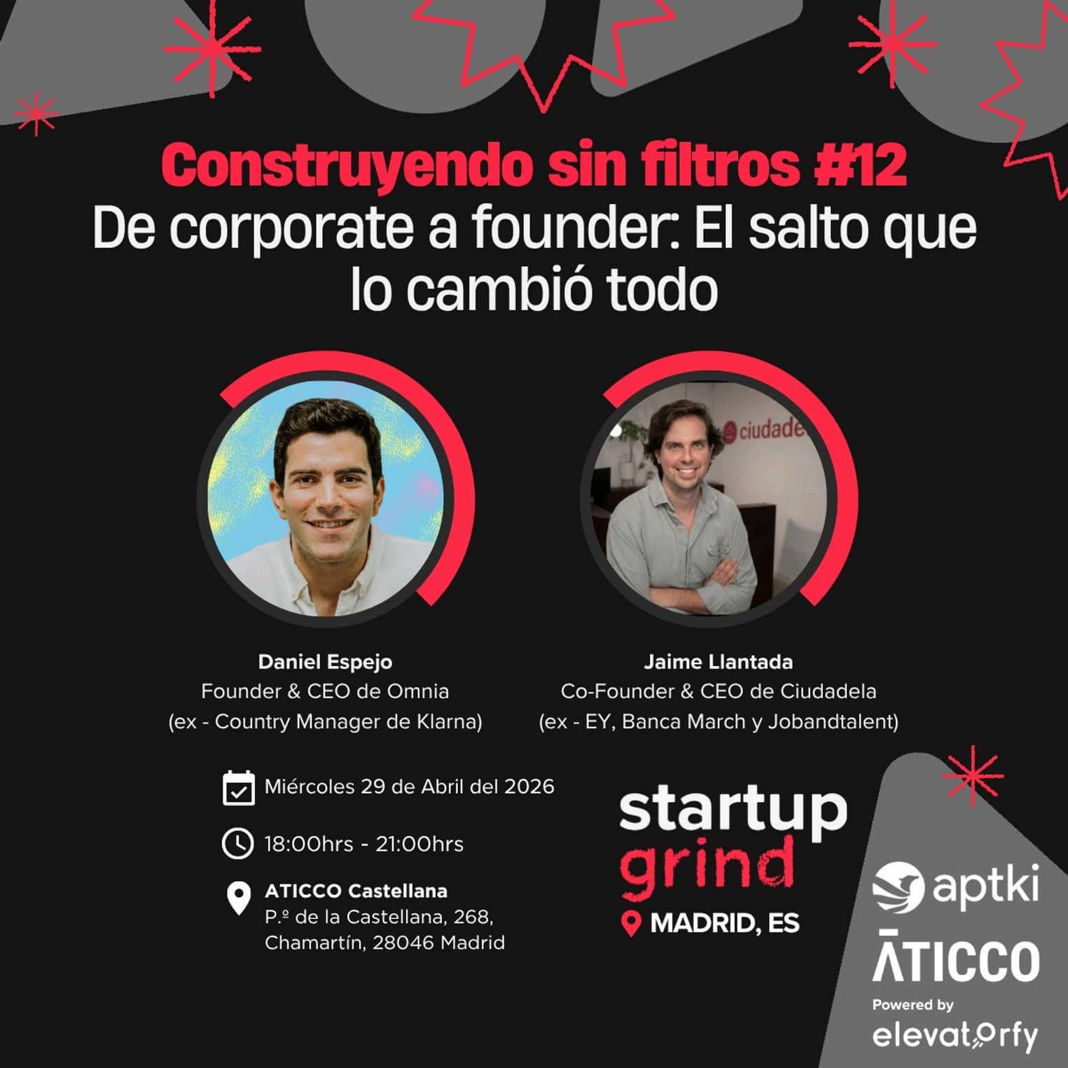 Construyendo sin Filtros #12 - De corporate a founder: El salto que lo cambió todo