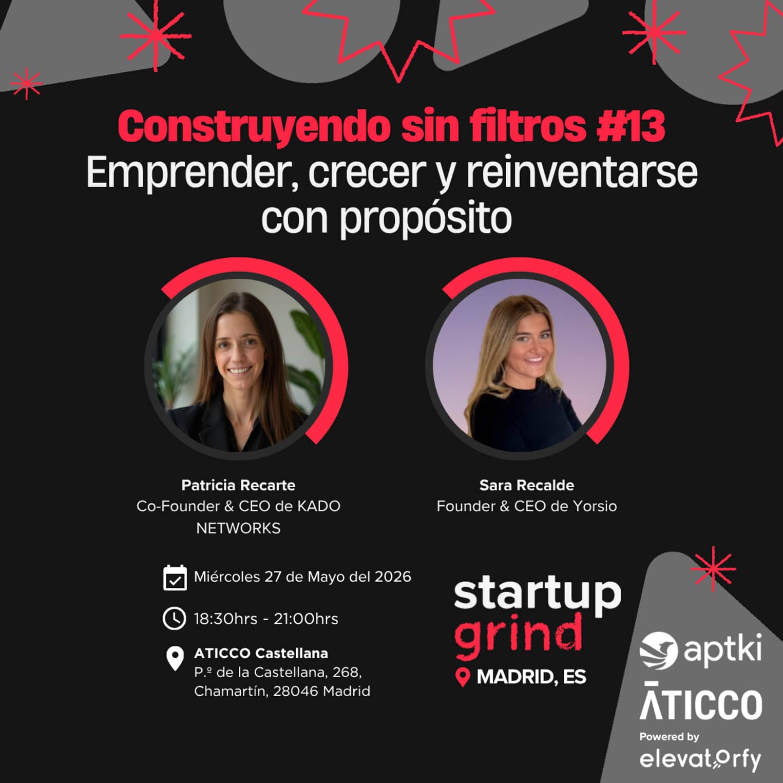 Construyendo sin filtros #13 - Emprender, crecer y reinventarse con propósito