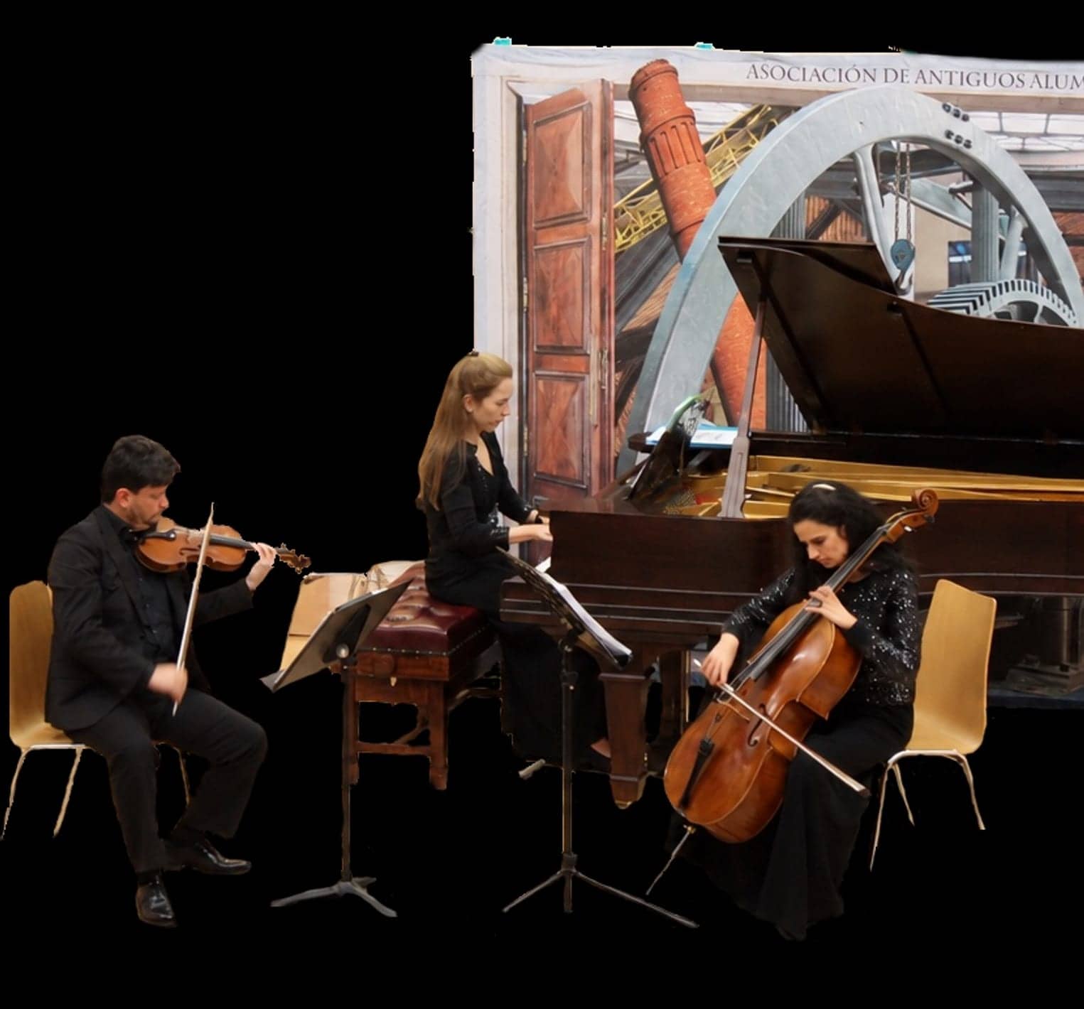 Miriam Gómez-Morán, Raúl Saiz Rodrigo y Blanca López Rubal, en concierto 