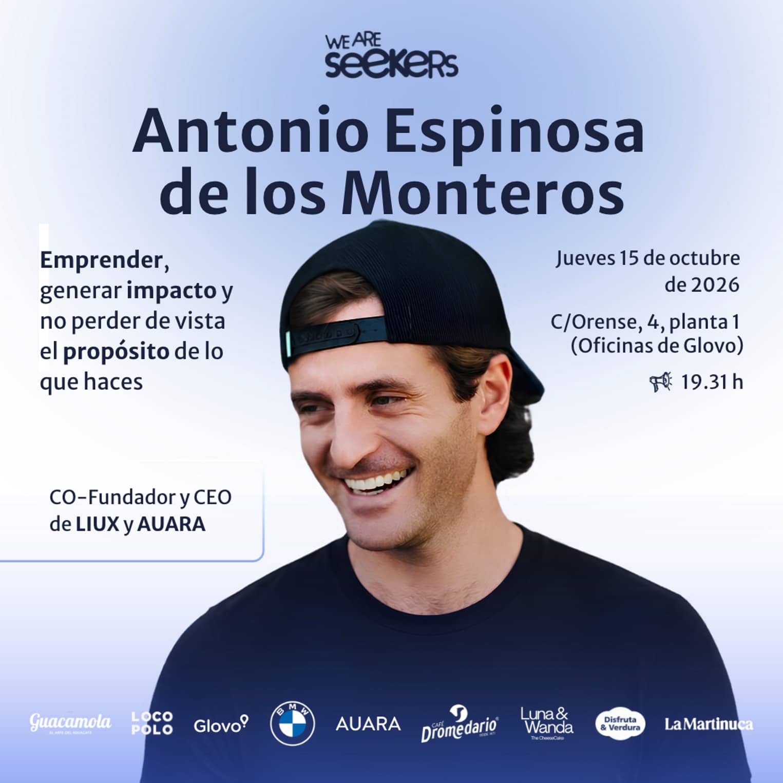 Salón de Casa con Antonio Espinosa de los Monteros