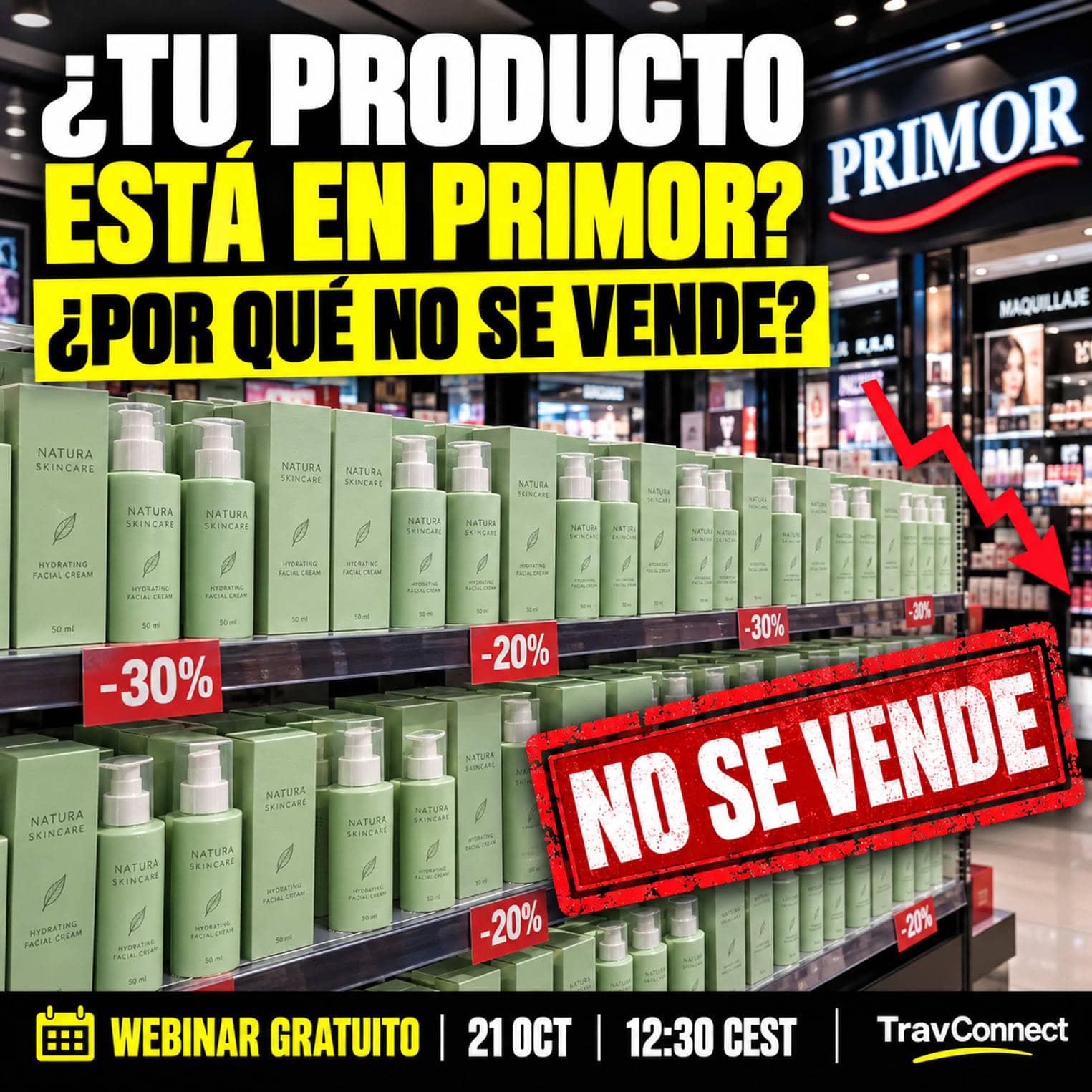 ¿Tu producto está en Primor, pero no se vende?