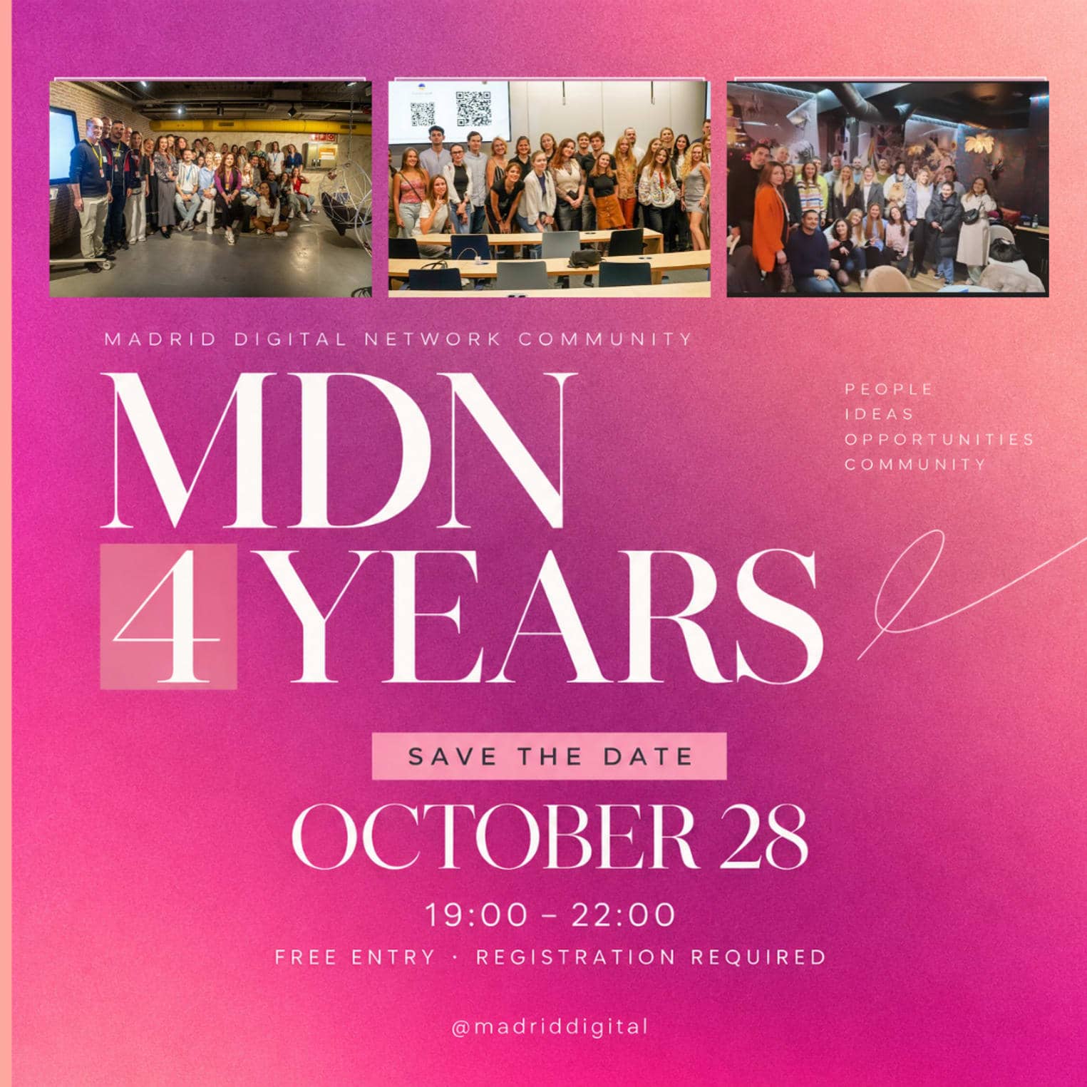 MDN 4th Anniversary: Demo Night & Networking