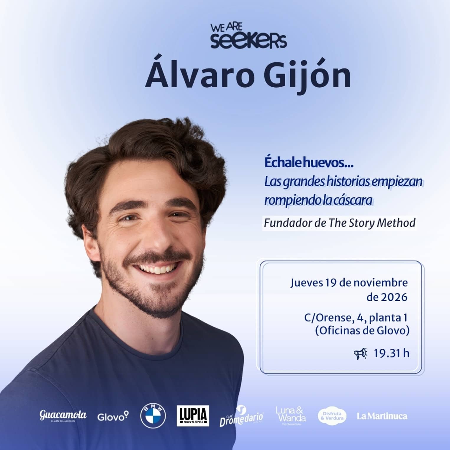 Salón de Casa con Álvaro Gijón