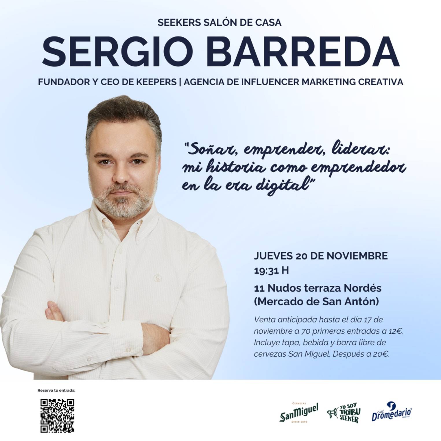 Salón de Casa con Sergio Barreda